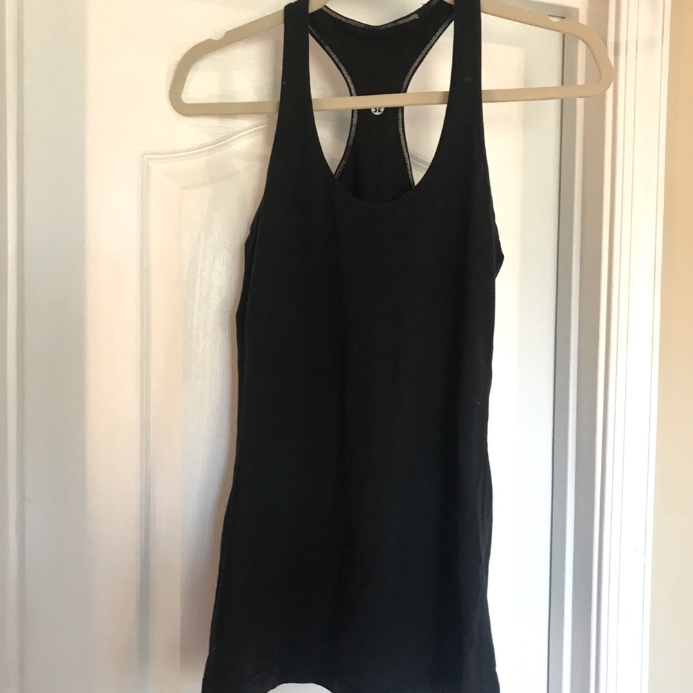 Black cool Racerback
